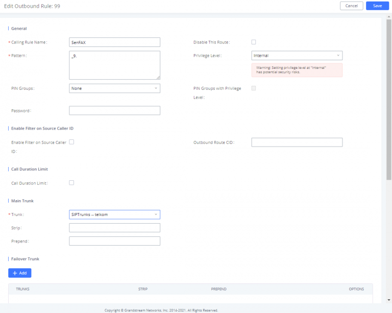 Fax Server - Documentation Center