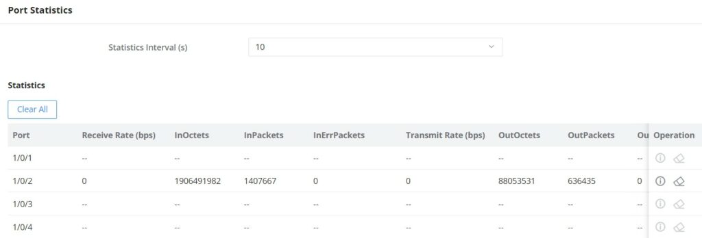 GWN781x(P) Port Basic Settings (SFP+) - Documentation Center