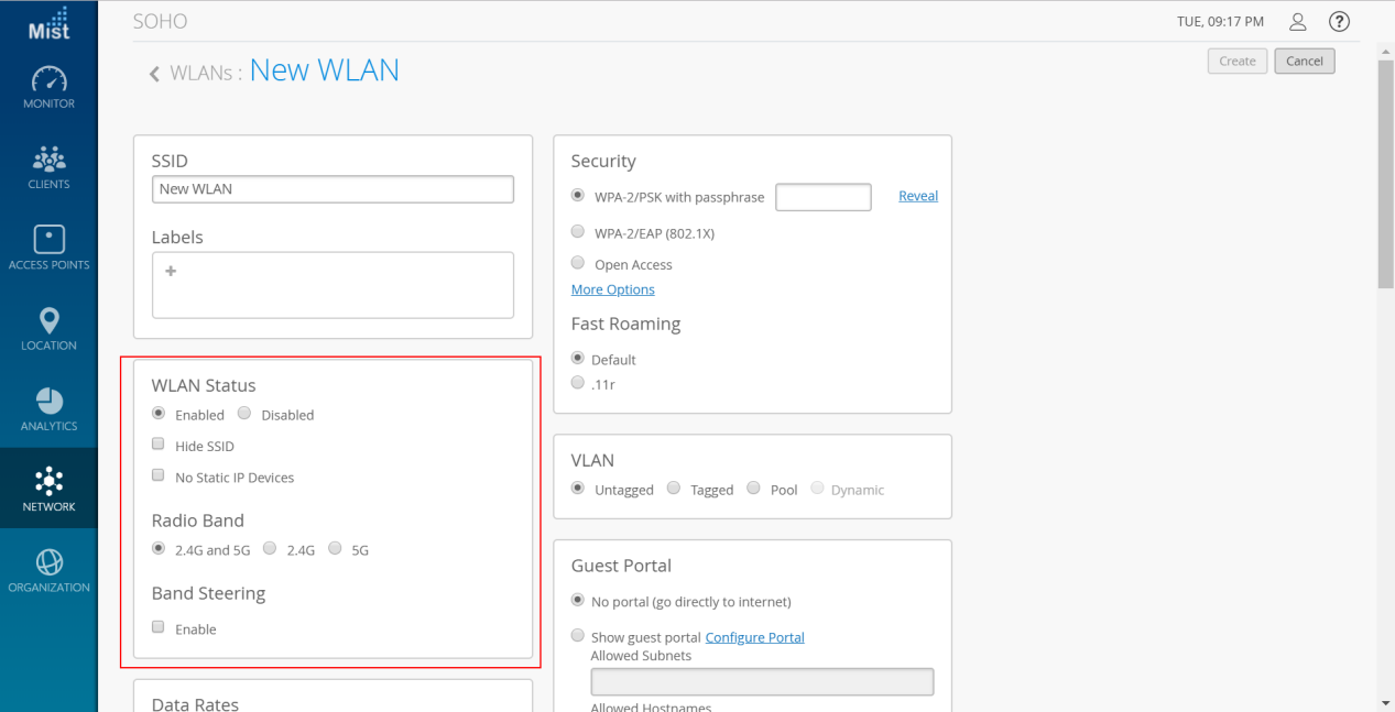 Mist-Band-Steering - Documentation Center