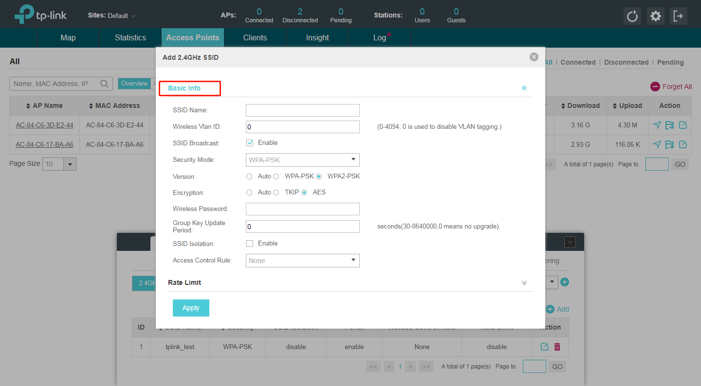 TP-Link-Add-SSID - Documentation Center