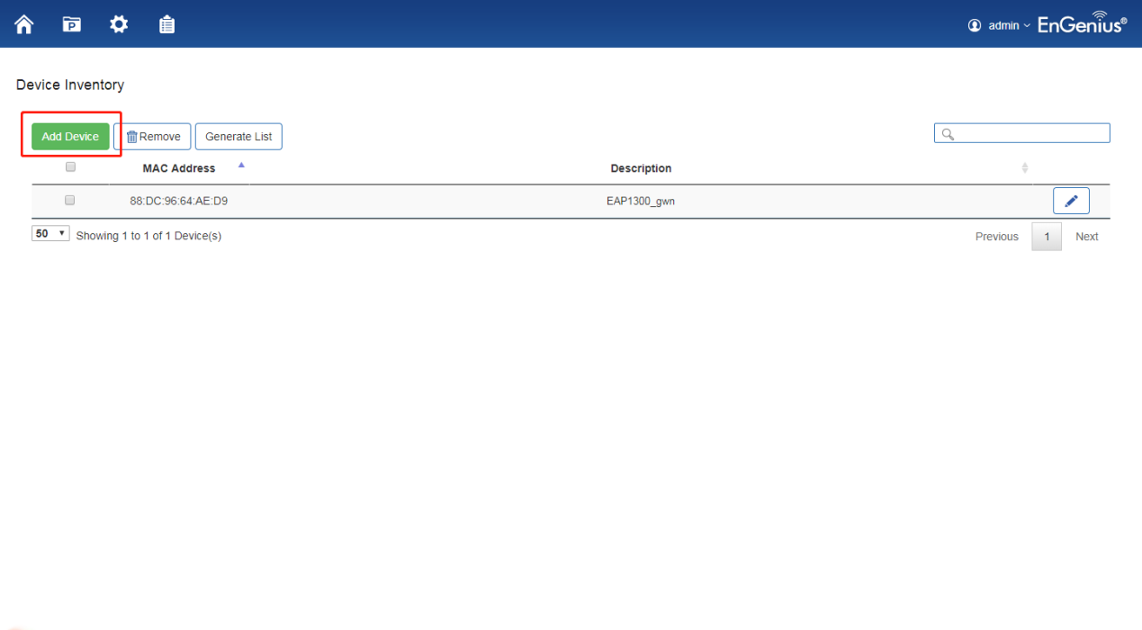 ezMaster-Add-Device - Documentation Center