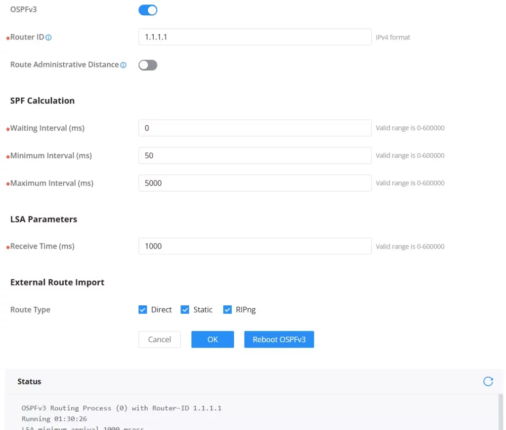 ospfv3-global-settings-1 - Documentation Center