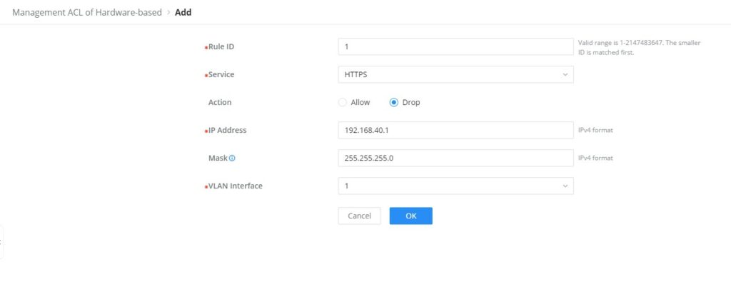 MLD Snooping Global Settings - Documentation Center