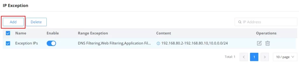 Content-control-IP-Exception - Documentation Center