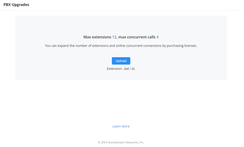 PBX Upgrades - Documentation Center