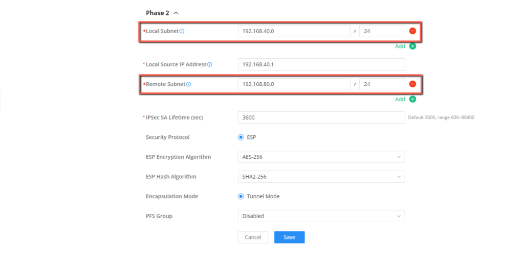 Phase 2 Configuration - Branch Router - Documentation Center