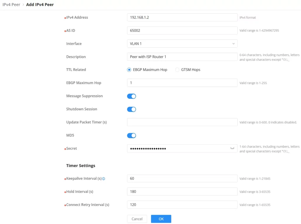 bgp-add-peer - Documentation Center