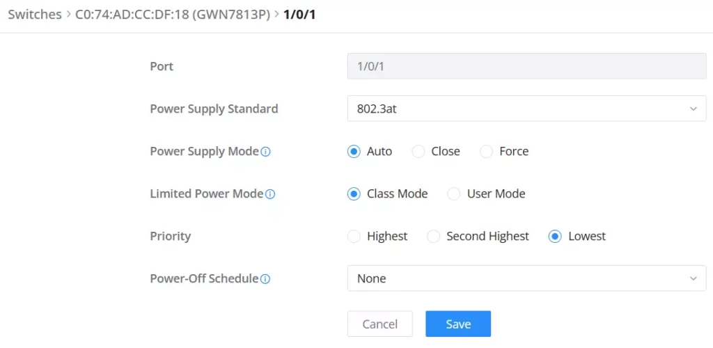 poe-router-switch-management - Documentation Center