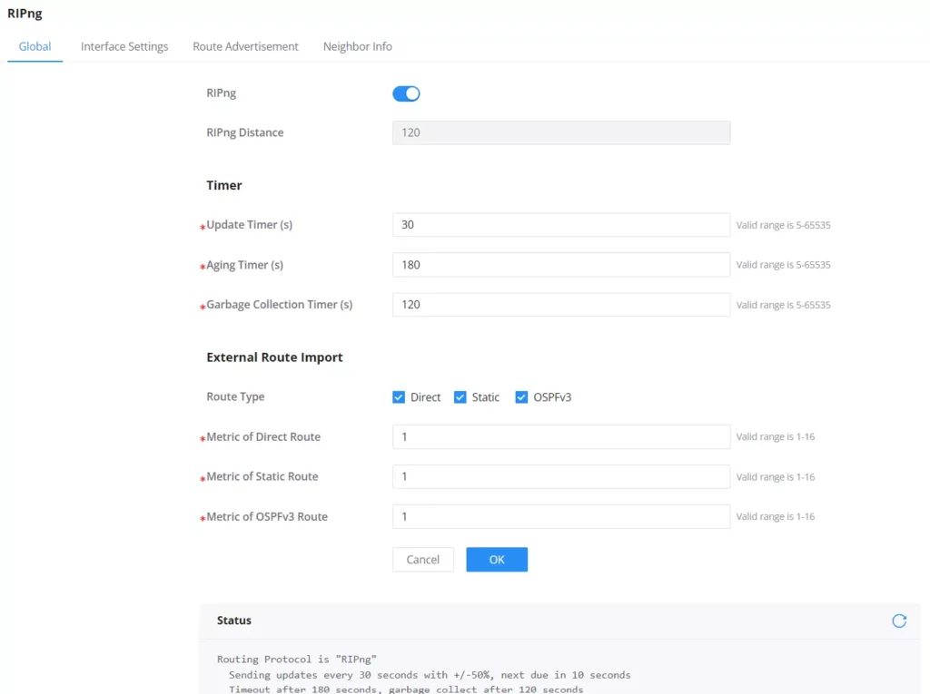 ripng-global-settings-1 - Documentation Center