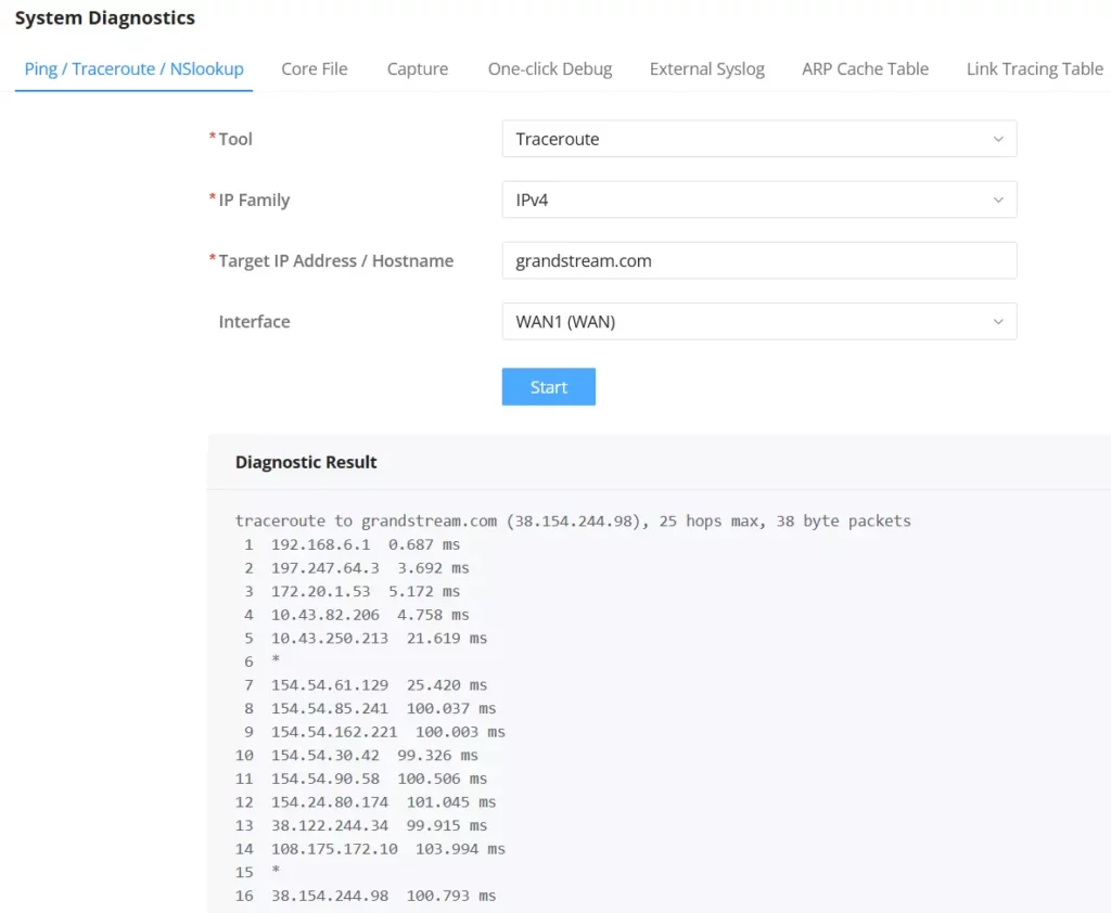 traceroute - Documentation Center