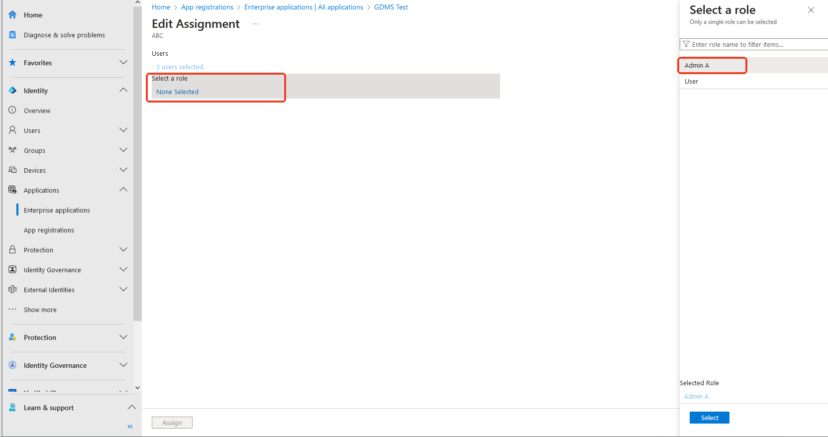 10-Select Roles - Documentation Center