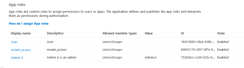7-Created app role Admin - Documentation Center