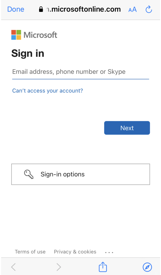 7-Microsoft Authentication Page - Documentation Center