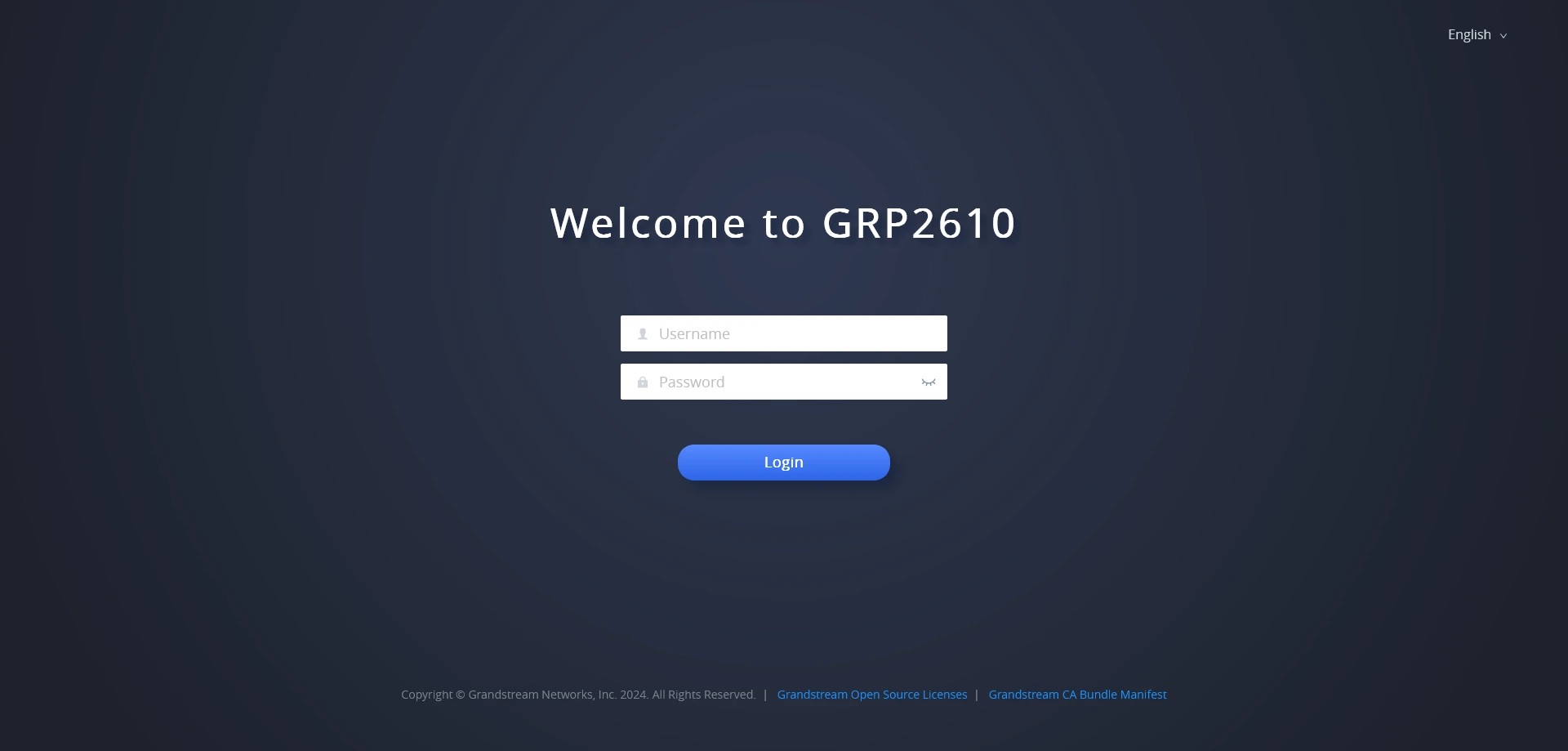 GRP2610_P_WebUI - Documentation Center