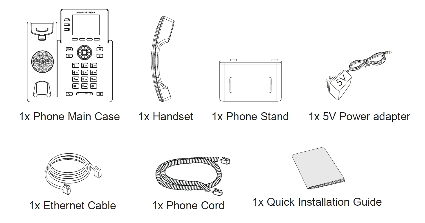 GRP2611G_Package_Content - Documentation Center