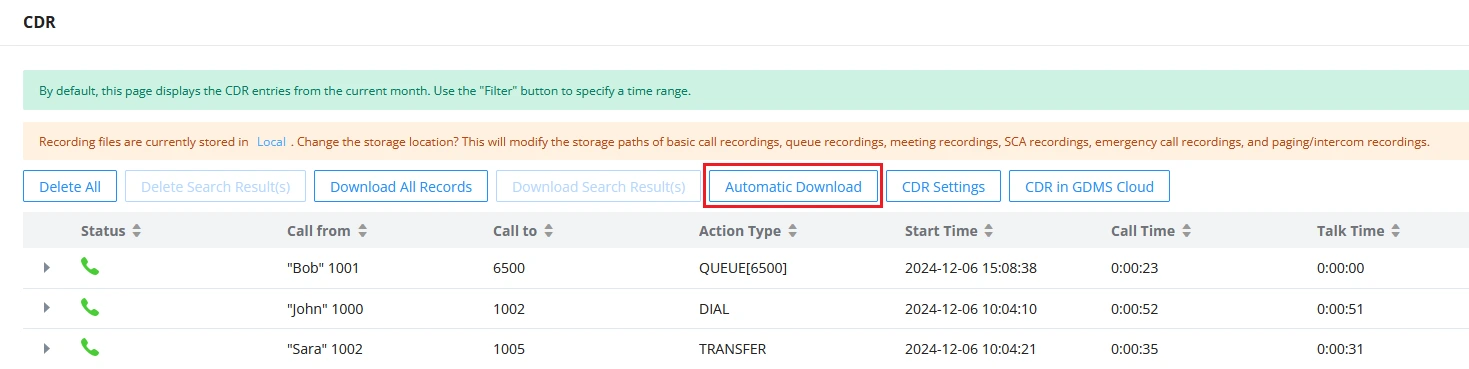 UCM63xx CDR Email Template Variables - Documentation Center