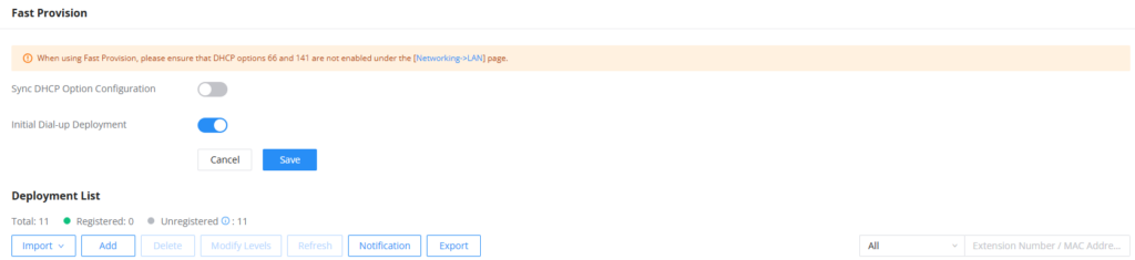 Fast Provisioning - Documentation Center