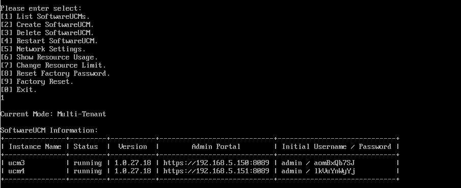 Multi tenant Mode - Documentation Center