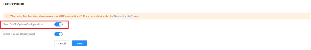 Sync DHCP - Documentation Center