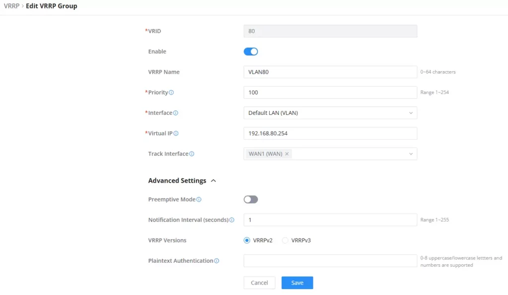 add-vrrp-group-lan - Documentation Center