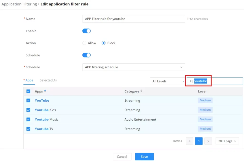 app-filtering-add-edit - Documentation Center