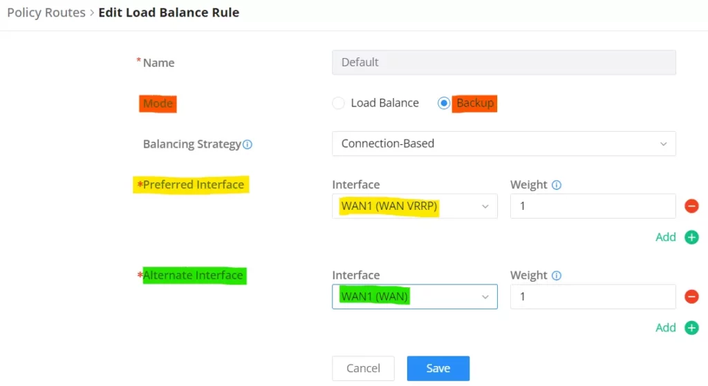 load-balance-vrrp-backup-mode - Documentation Center