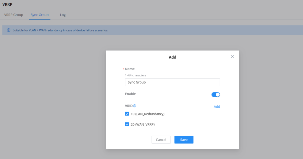 sync group - Documentation Center