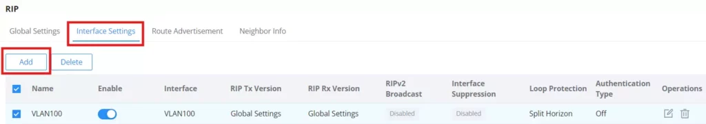 rip-interface-settings-page - Documentation Center