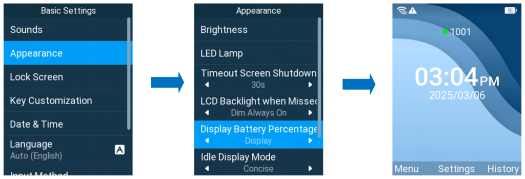 Battery Percentage - Documentation Center