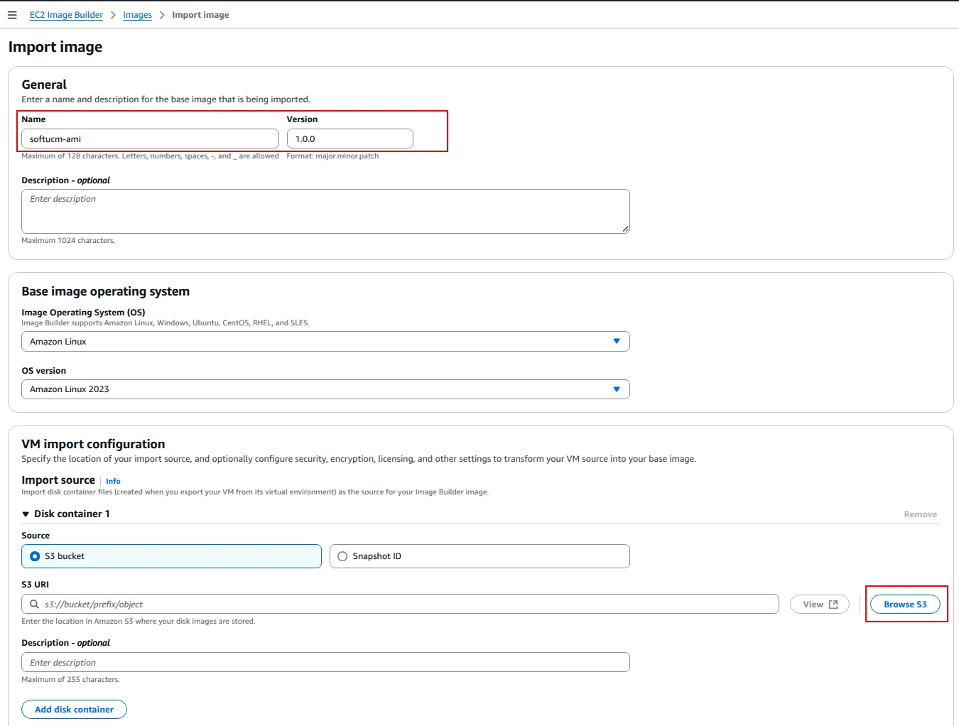 Import Image2 - Documentation Center