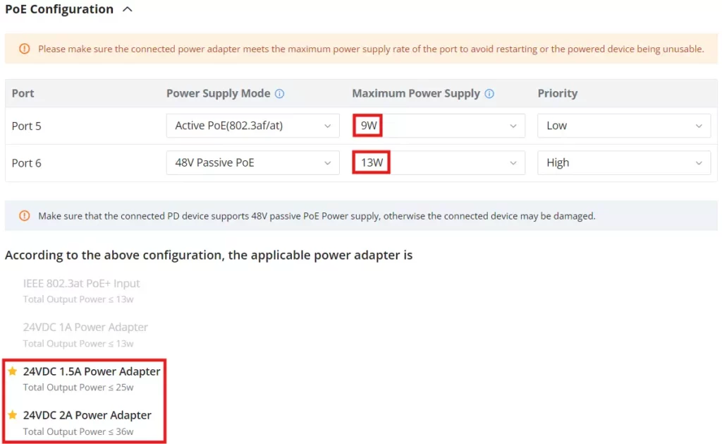gwn700x-poe-configuraiton-setup-1 - Documentation Center