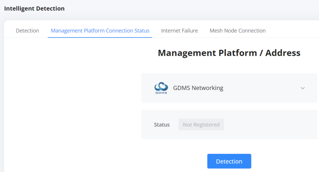 Intelligent-Detection-part-3-Management-Platform-connection-status-tab - Documentation Center