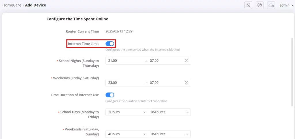 step-5-enable-Internet-Time-limit - Documentation Center