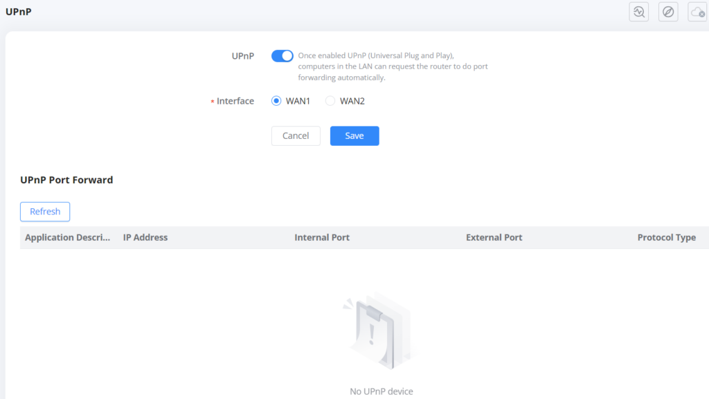 upnp-page - Documentation Center