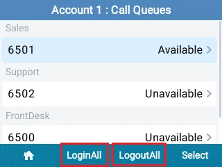LoginAll LogoutAll Softkeys - Documentation Center