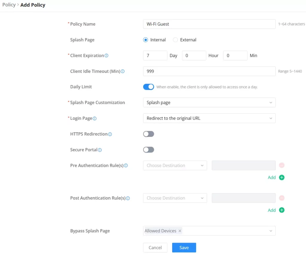 Policy-Control-add-policy - Documentation Center