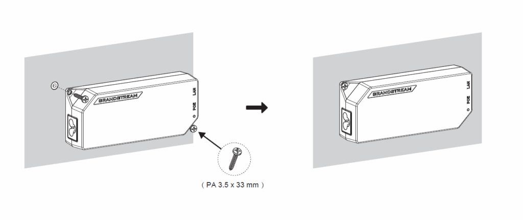 Wall Mount GS POE - Documentation Center