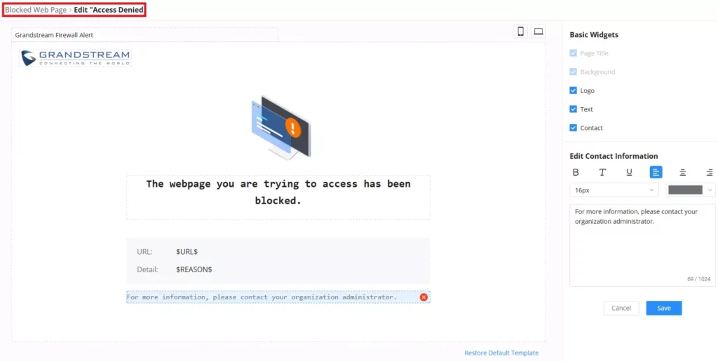 part-2-gcc-blocked-web-page-after-clicking-on-custimer-icon - Documentation Center