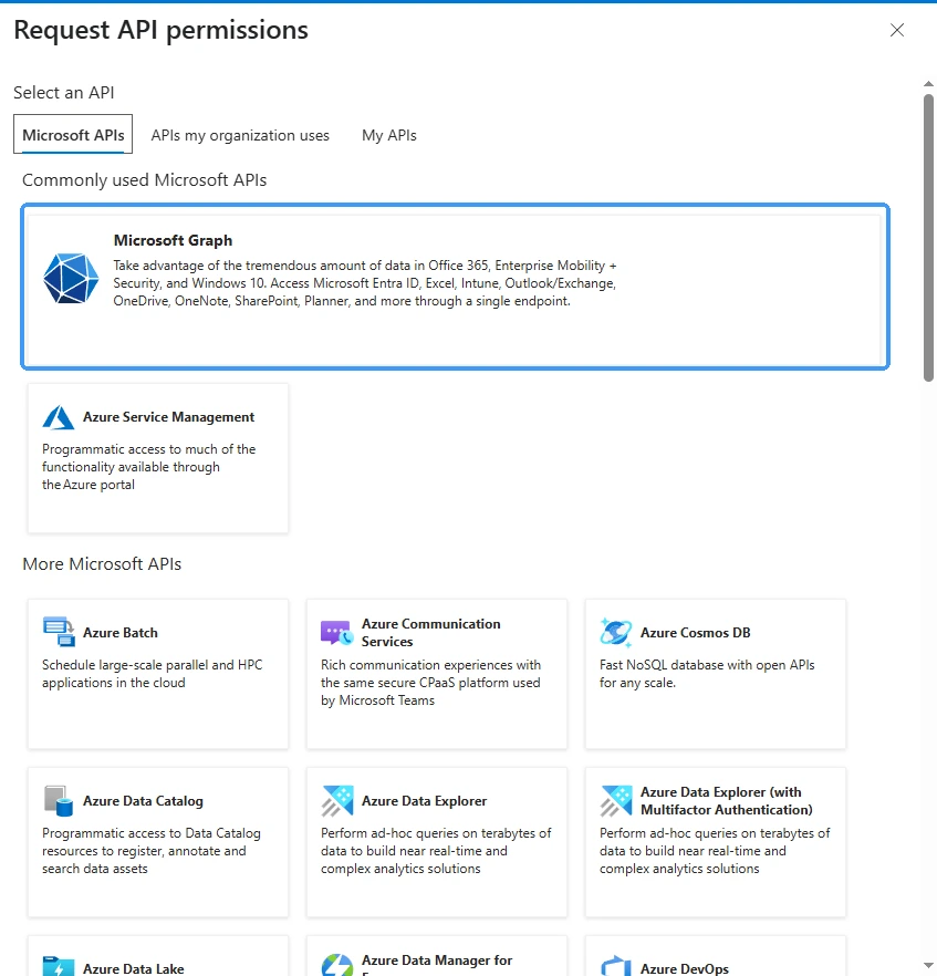 Microsoft Graph - Documentation Center