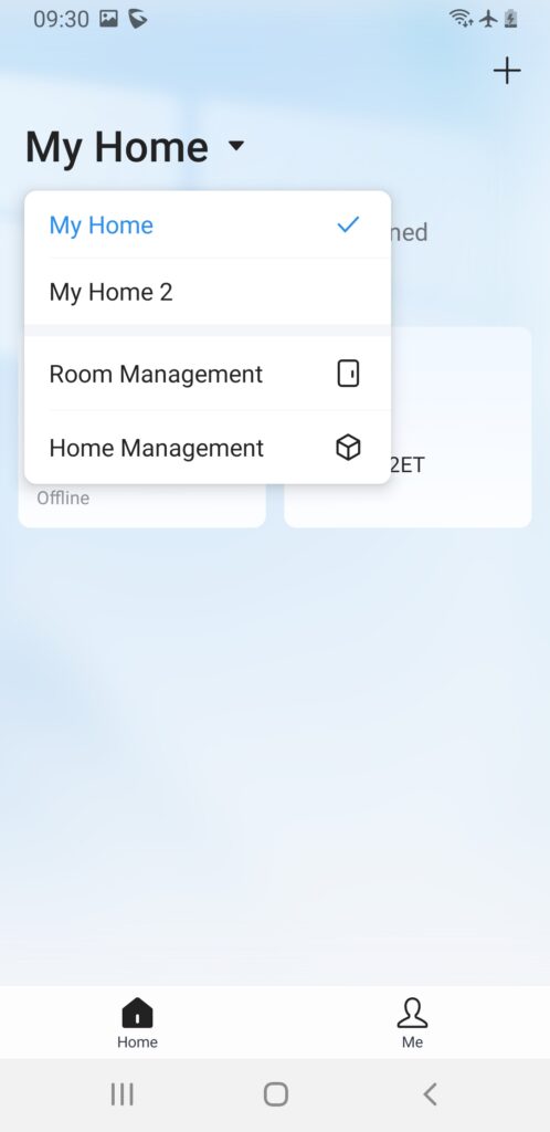 My Home Adding devices - Documentation Center