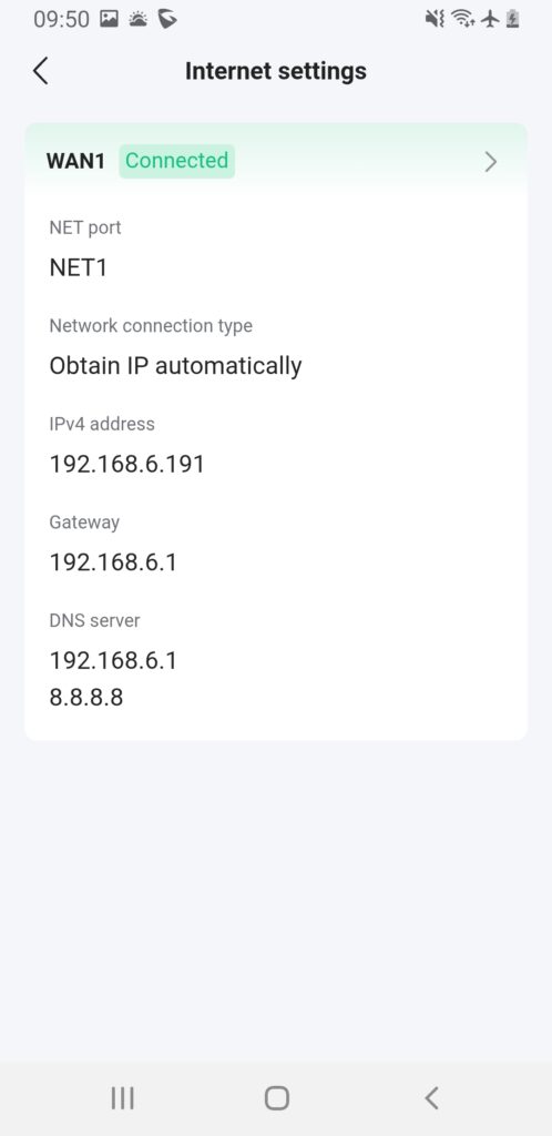 Internet Settings - Documentation Center