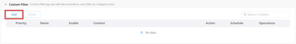 Application Filtering - App Filtering Rules page - Documentation Center