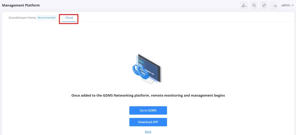 Cloud - GDMS Networking - Documentation Center