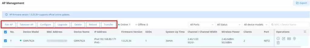 GCC Configuration Page - Documentation Center