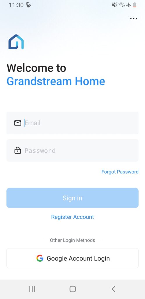 Login page - Documentation Center