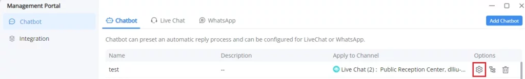 Edit_Chatbot - Documentation Center