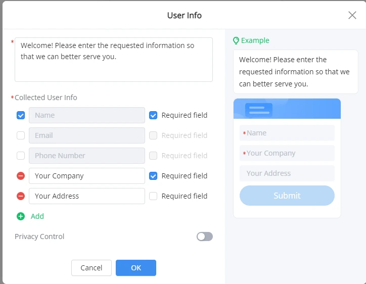 User_Info - Documentation Center