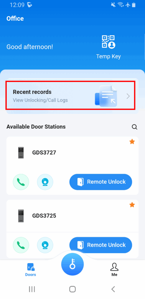 Logs for users - Documentation Center