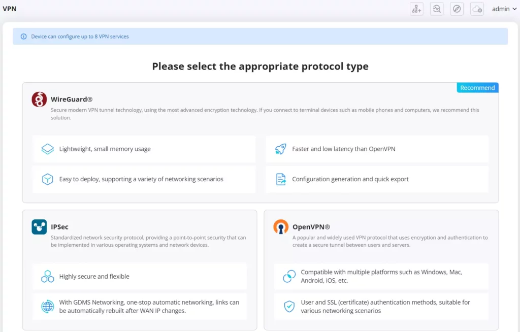 1 Advanced → VPN - vpn page part 1 - Documentation Center