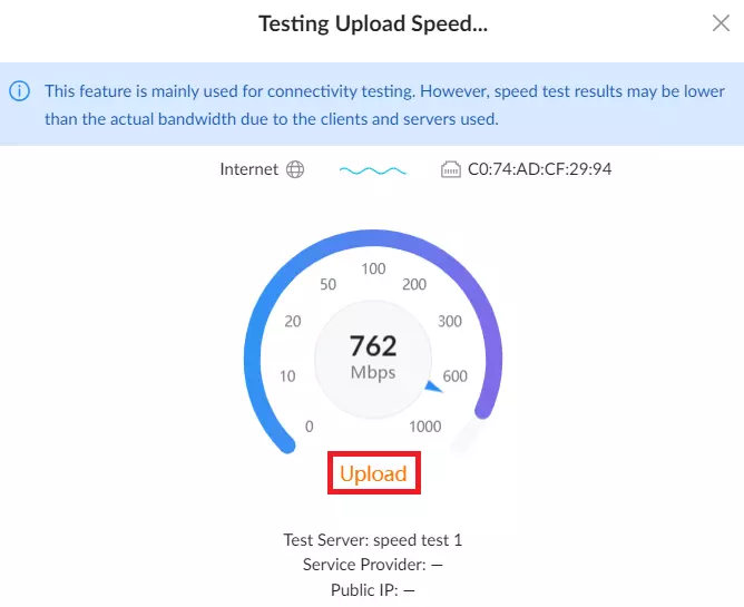 15 then the upload test after that - Documentation Center